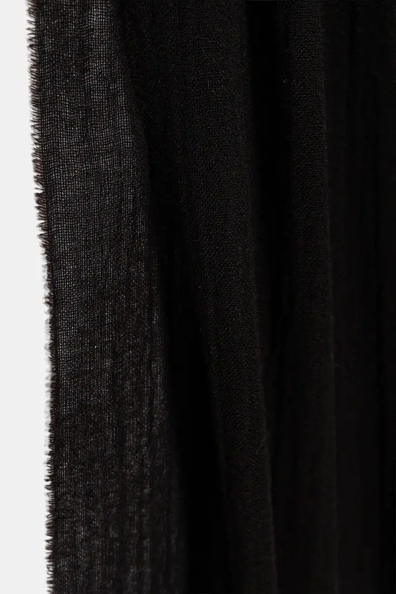 sciarpa in lana Marrone miniatura 2