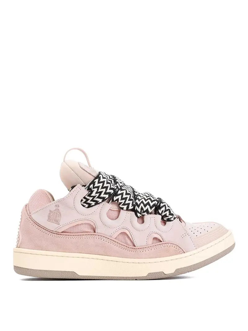 Sneakers in pelle Rosa Chiaro