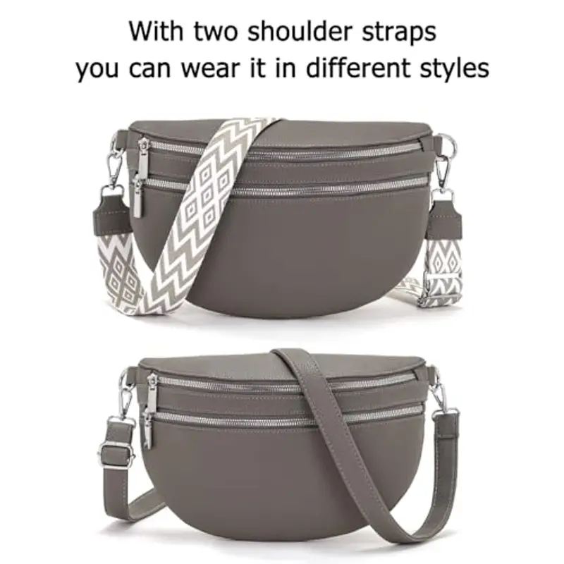 LANXINGLUO Marsupio Donna Multicolore 2340055 miniatura 3