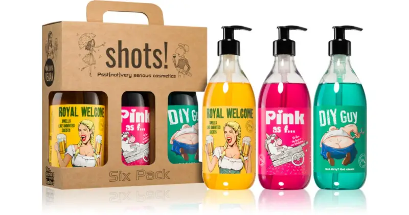 Shots! Six Pack Confezione Regalo