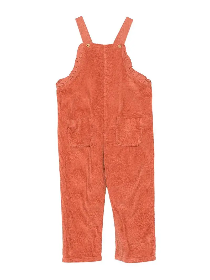 Tute in velluto a coste Arancione