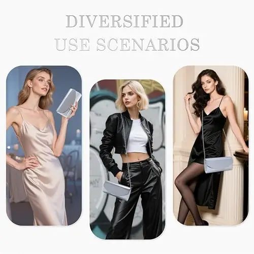 Larcenciel Pochette Argento 2707012 miniatura 3