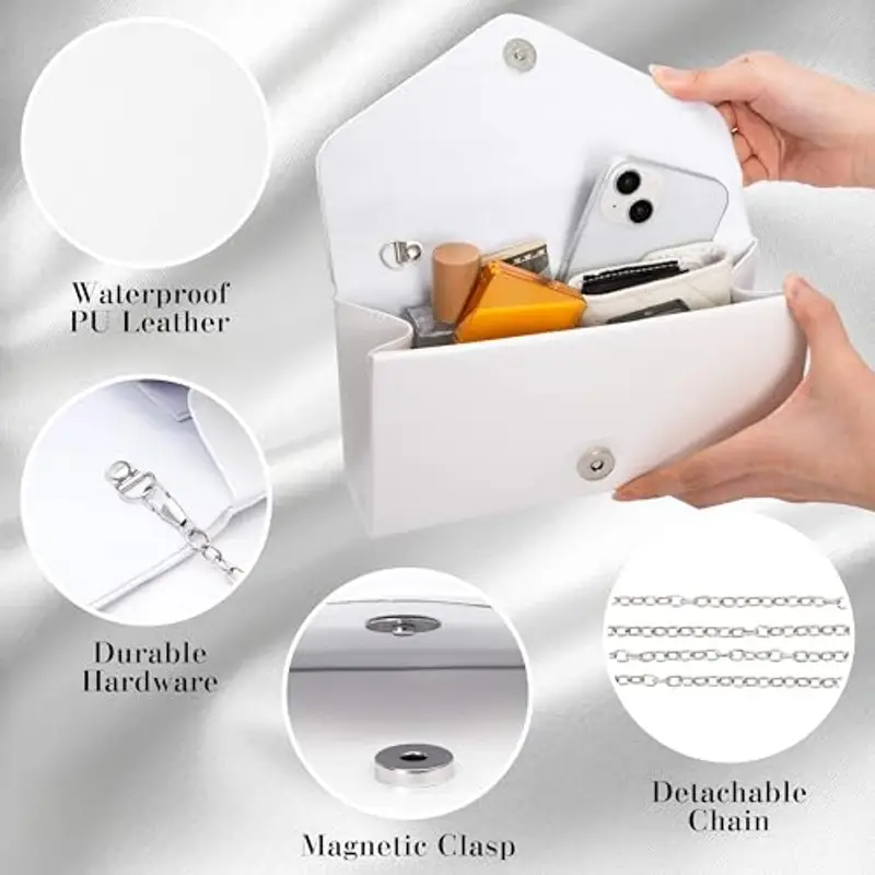 Larcenciel Clutch Donna Multicolore 2191451 miniatura 3