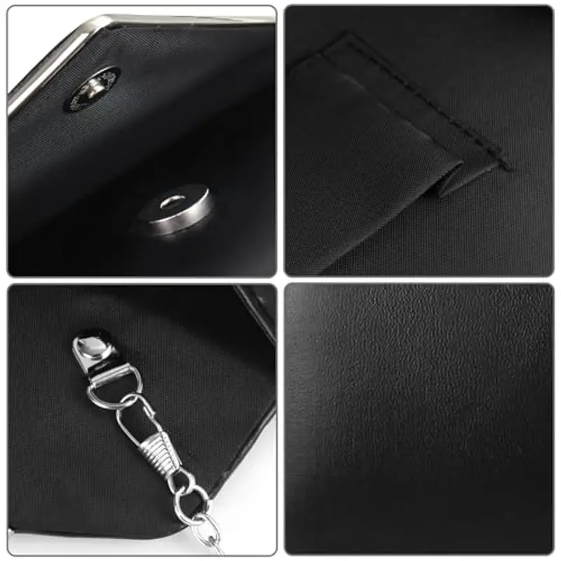 Larcenciel Borsa a tracolla Donna Nero 2421814 miniatura 3