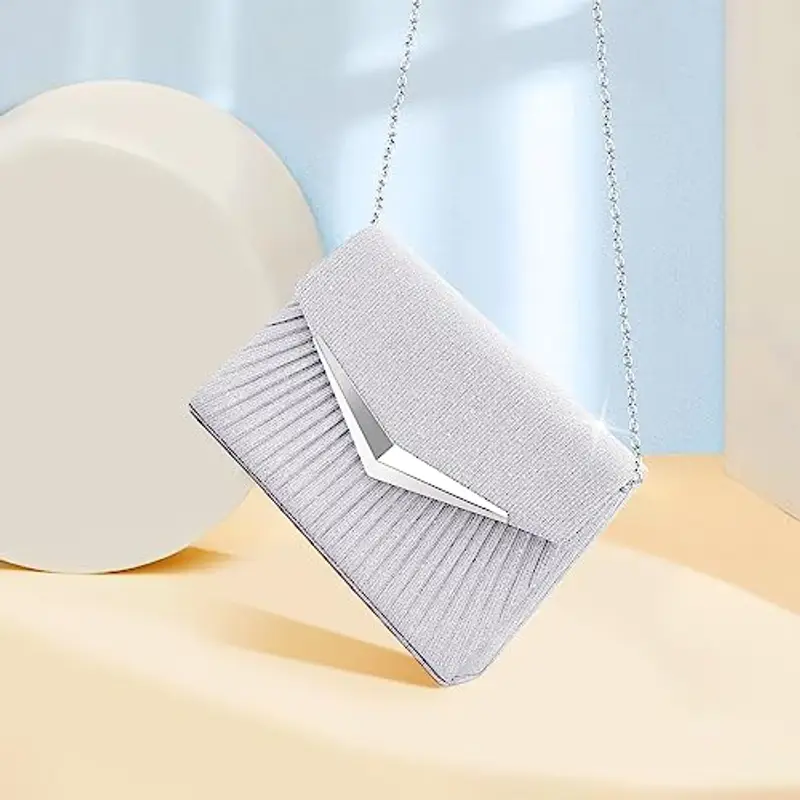 Larcenciel Pochette Donna Argento 2161640 miniatura 2