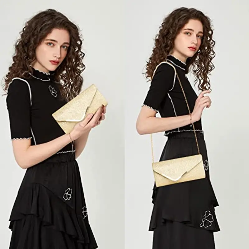 Larcenciel Pochette Donna Argento 2161678 miniatura 3