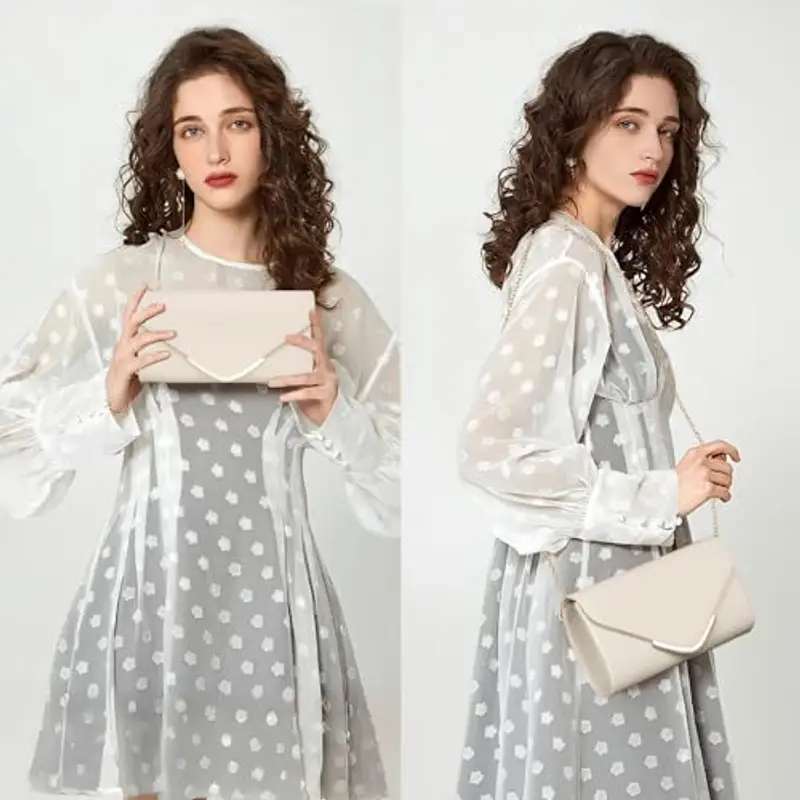 Larcenciel Pochette Donna Argento 2144653 miniatura 3