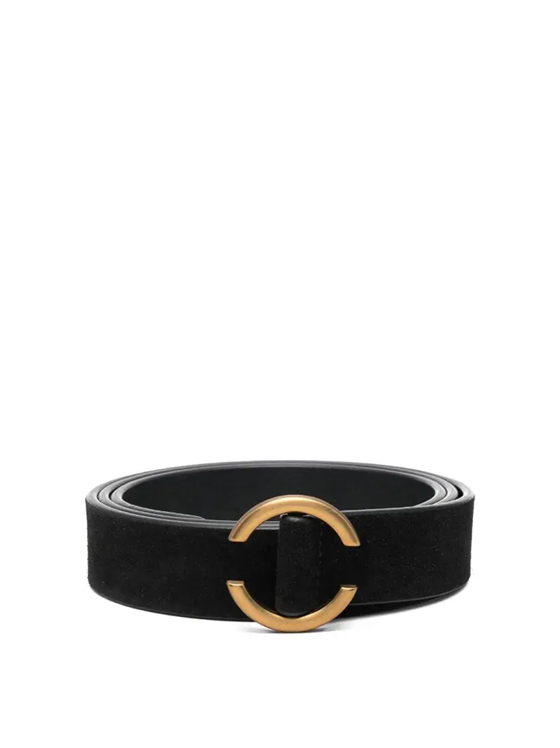 Cintura Con Fibbia Nero