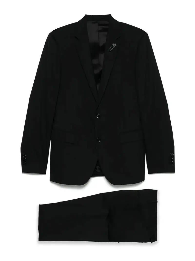 Vestito Uomo Soiree Slim Fit Nero