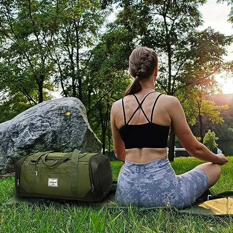 Laripwit Borsone da viaggio Uomo Verde 2326952 miniatura 2