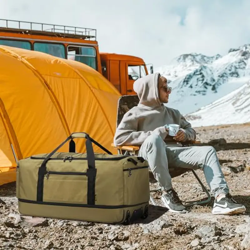 Laripwit Borsone da viaggio Marrone 2215748 miniatura 2