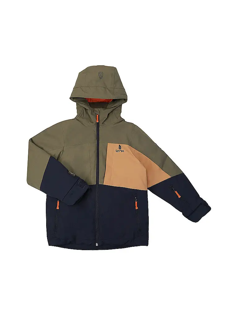 Giacca da sci per ragazzi oliva | 128