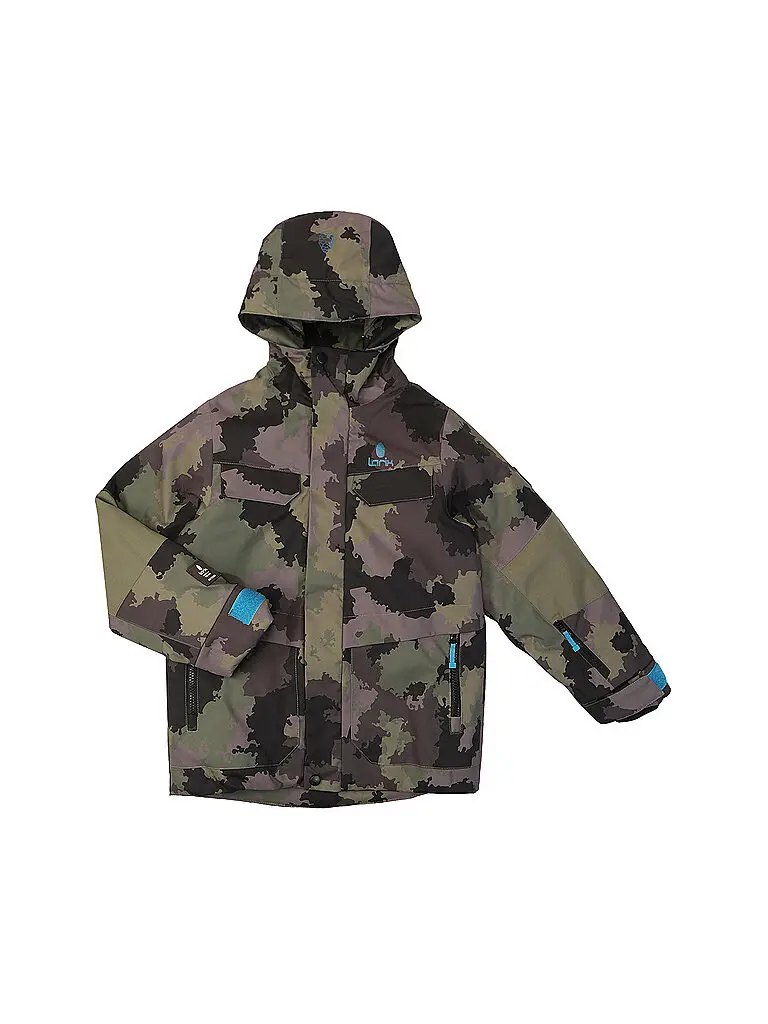 Giacca da sci per ragazzi oliva | 128