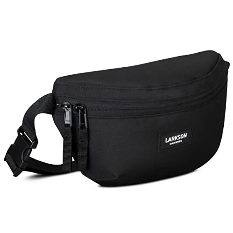 LARKSON Marsupio Uomo Nero 1962691 miniatura 2