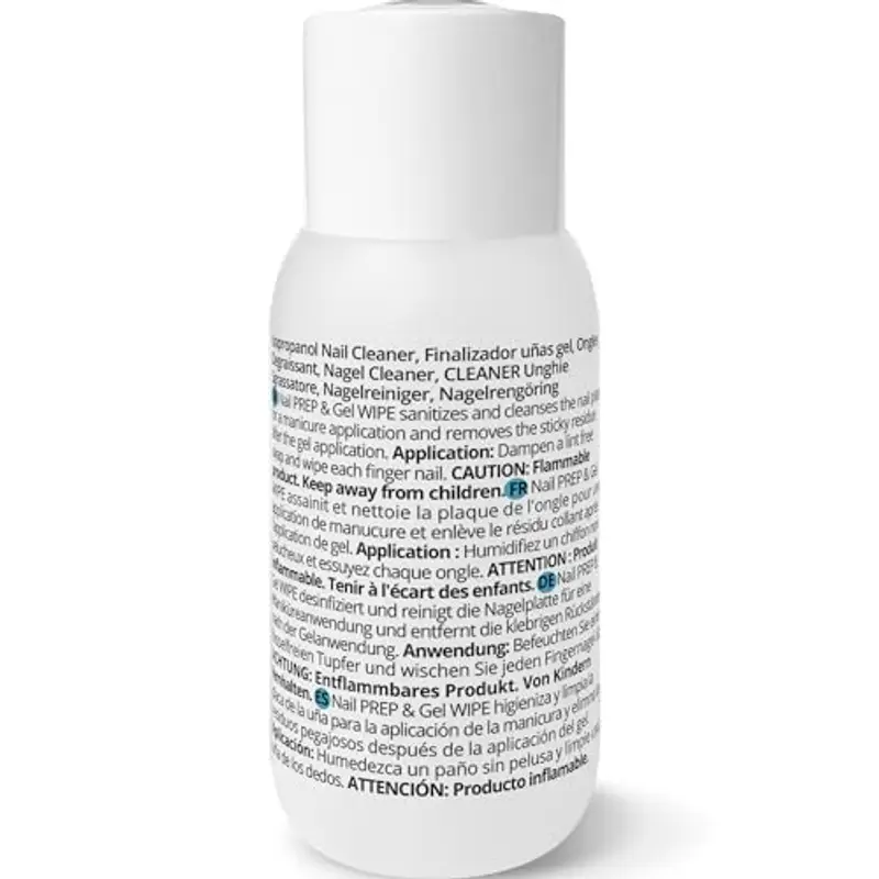 LaRosa CLEANER Sgrassante Unghie 150ml - Soluzione Sgrassante per UV/Gel - Preparatore Unghie per Smalti, Gel, Ibridi - NAIL PREP & GEL WIPE - IPA Cleaner miniatura 2