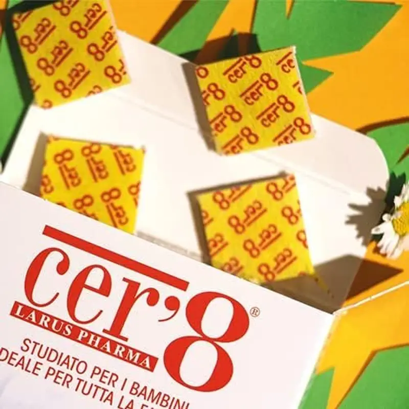 LARUS Pharma Cer'8 Cerotti Diffusori di Oli Essenziali, Confezione da 48 Pezzi miniatura 2