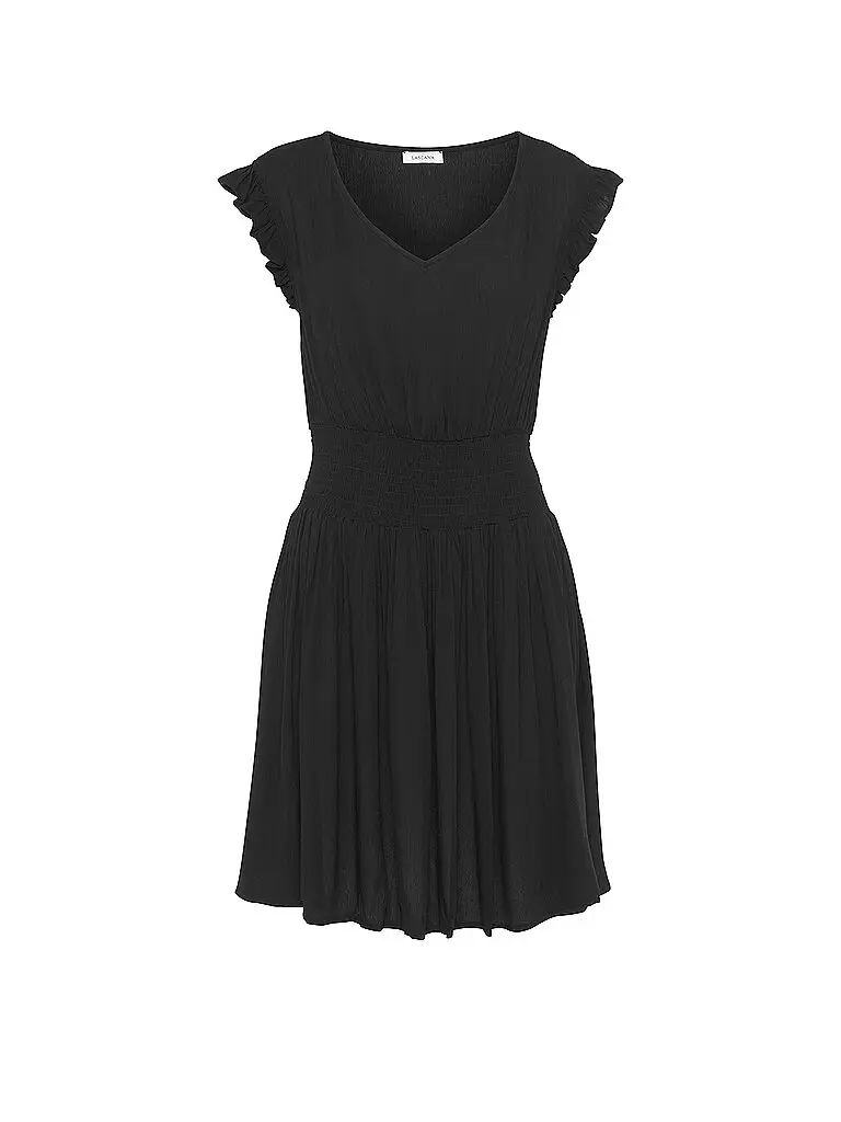 Abito da spiaggia da donna nero | 36