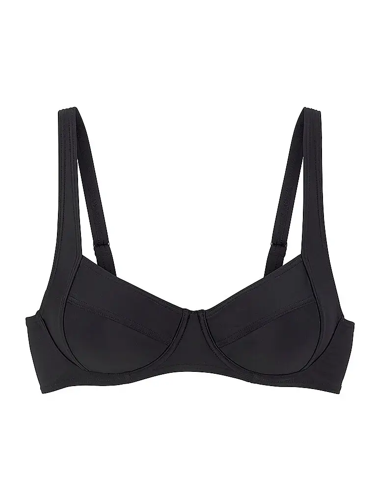 Top bikini da donna nero | 38C