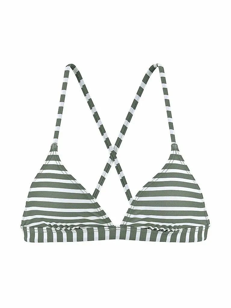 Top bikini da donna oliva | 34 A/B