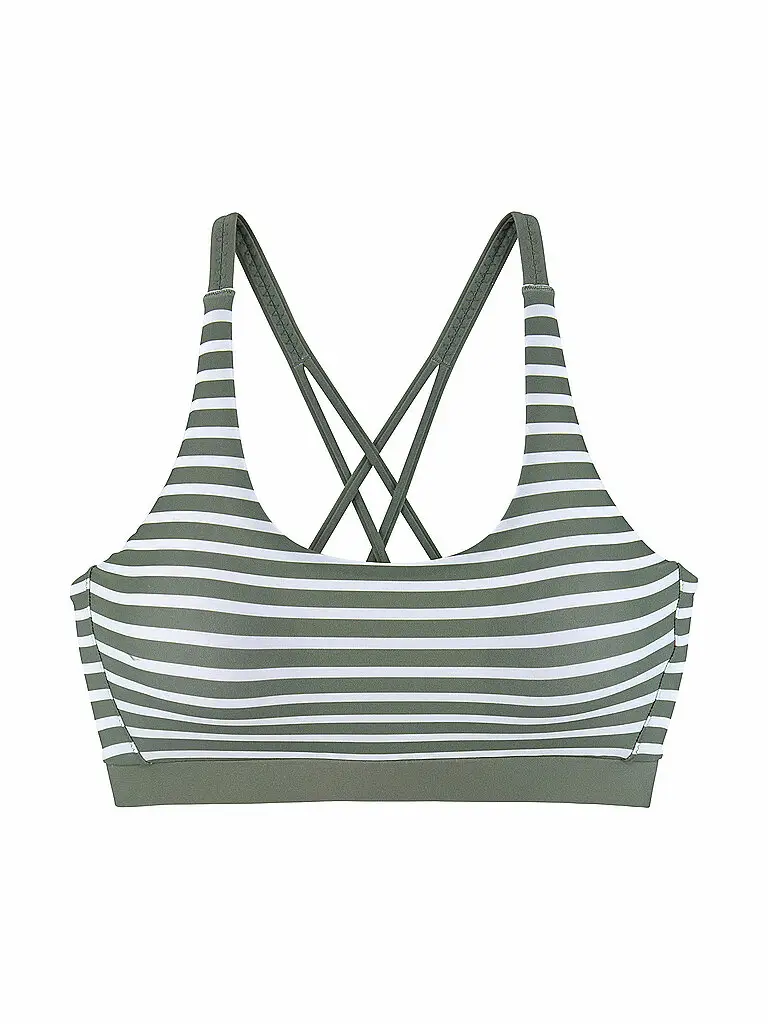 Top bikini da donna oliva | 44