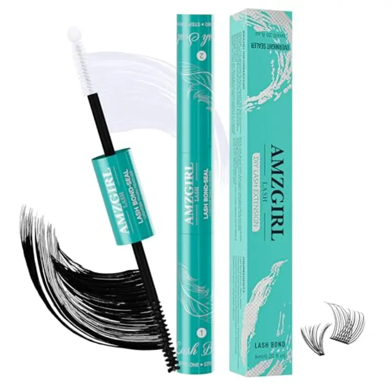 Lash Bond and Seal Ciglia Cluster Colla House of Lash Cluster Mascara Wall Glue 12ml Lunga durata 72 ore Nero Ciglia