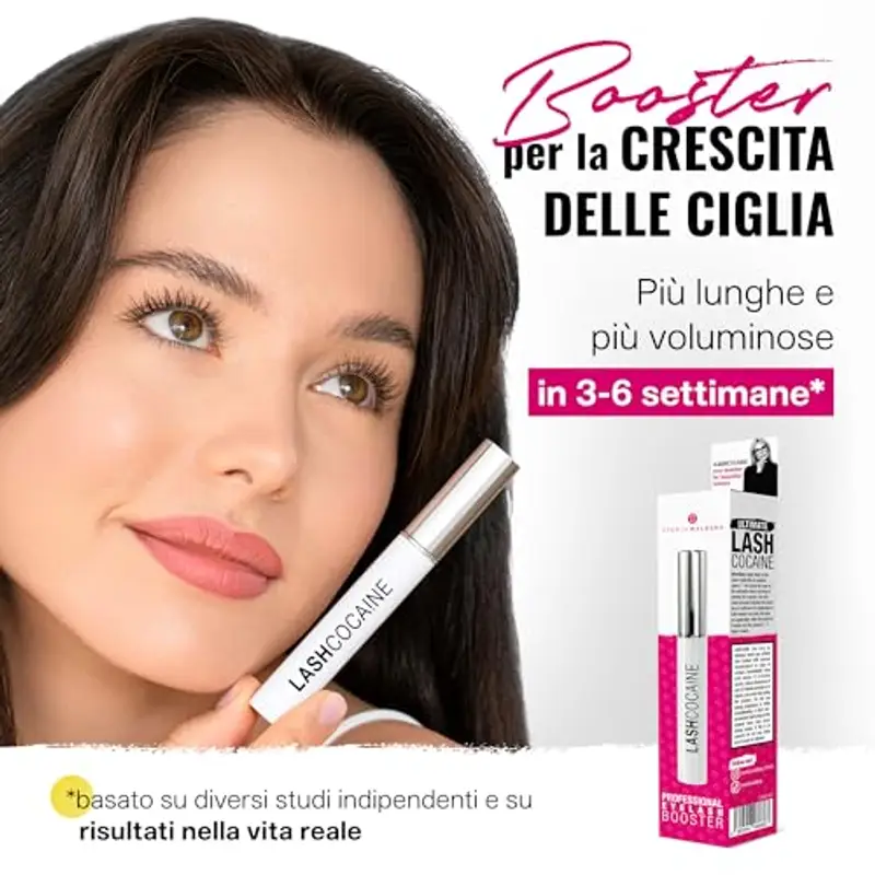 LASHCOCA!NE® siero professionale per ciglia più lunghe e piene | Siero vegano di Svenja Walberg per la crescita delle ciglia I Booster per l’allungamento rapido delle ciglia miniatura 2