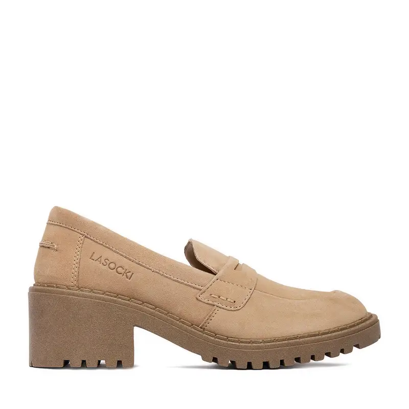 Chunky loafers Lasocki CEO-WB-RONA-33 Beige