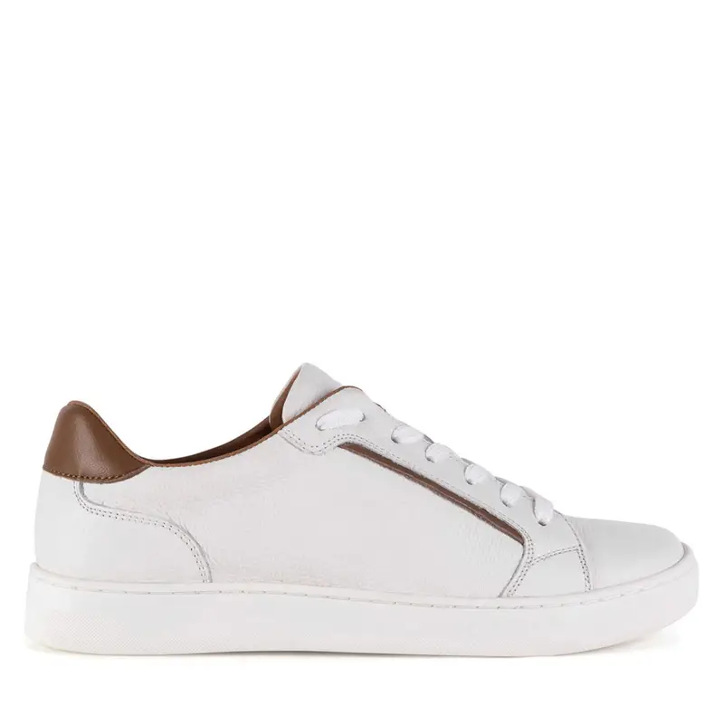 Lasocki Sneakers bianche con dettagli marroni
