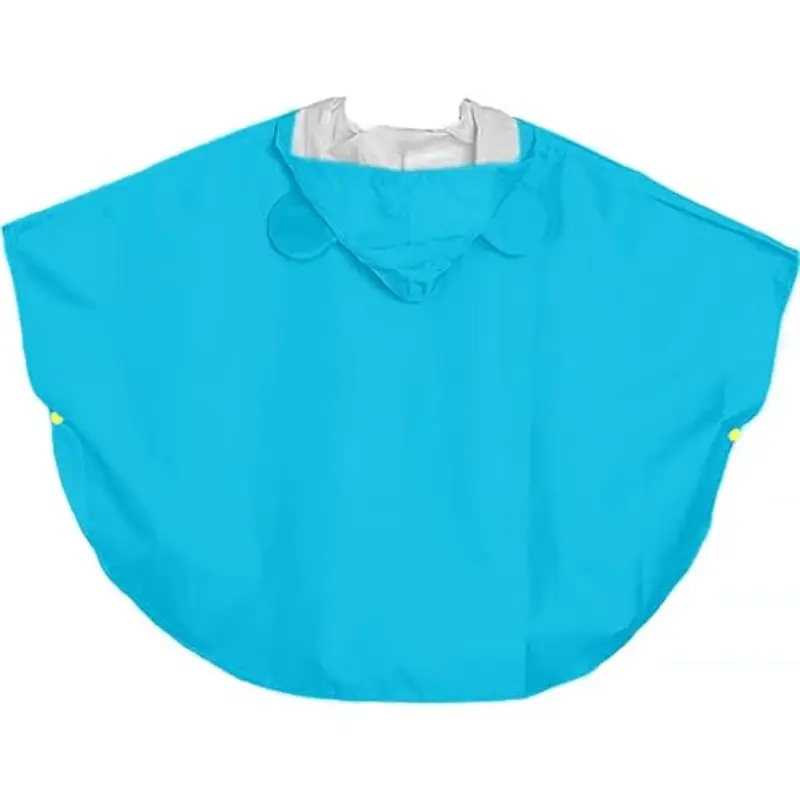 LATRAT Mantella Antipioggia Bambino, per Pioggia Unisex per Bambini, Mantellina Pioggia Bimbo Impermeabile con miniatura 2