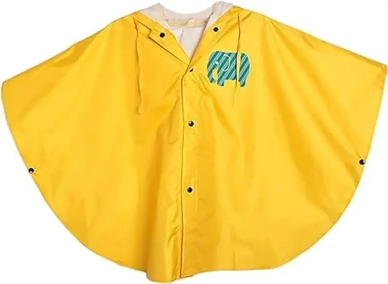 LATRAT Mantella Antipioggia Bambino, per Pioggia Unisex per Bambini, Mantellina Pioggia Bimbo Impermeabile con