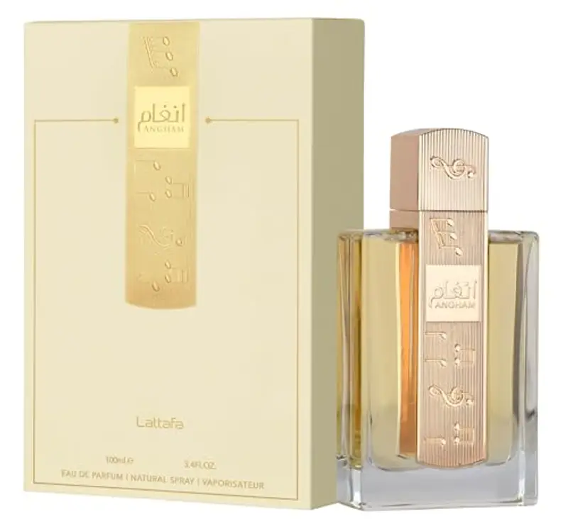 Lattafa Angham Eau de Parfum Spray for Unisex, 3.4 Ounce miniatura 2