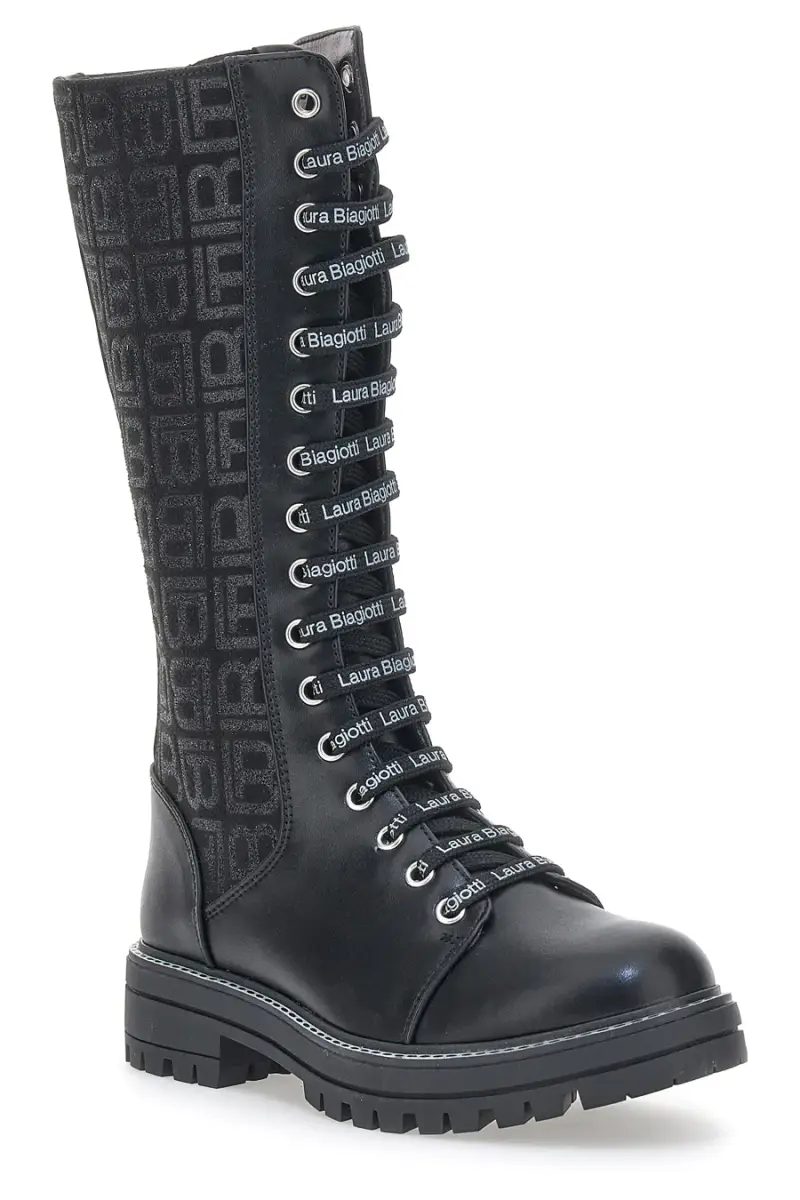 Anfibi Laura Biagiotti 7605 Neri [NERO] miniatura 2