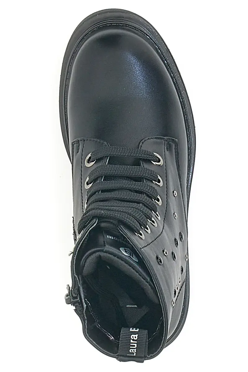 Anfibi neri con borchie Laura Biagiotti 1660115939 [NERO] miniatura 3