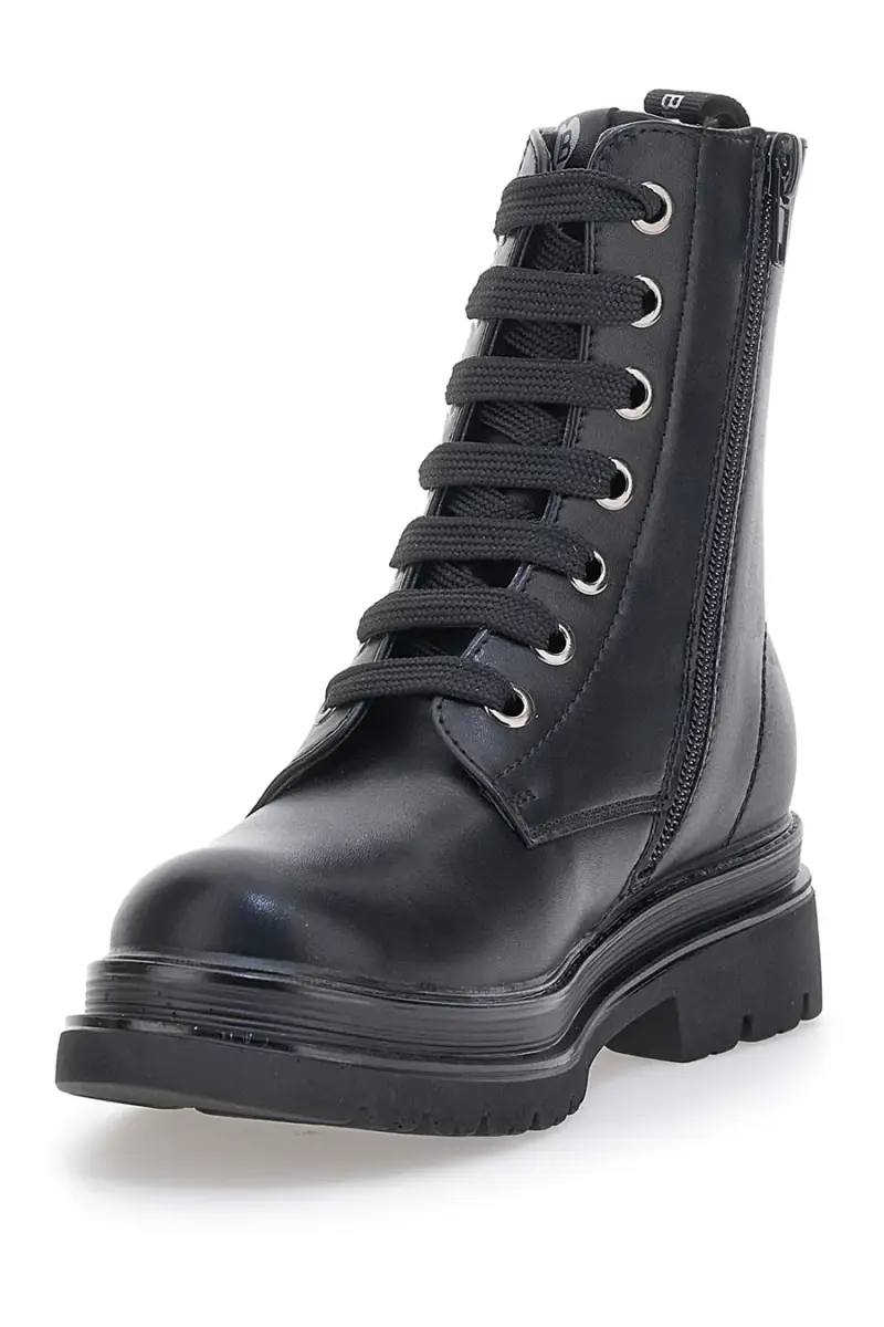 Anfibi neri con borchie Laura Biagiotti 1660115939 [NERO] miniatura 4