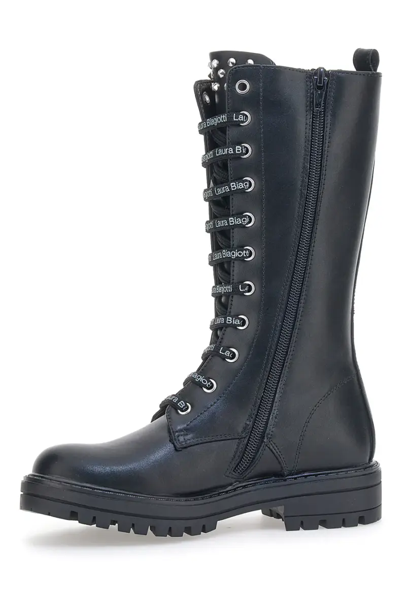 Anfibi Neri Laura Biagiotti 7602 [NERO] miniatura 3