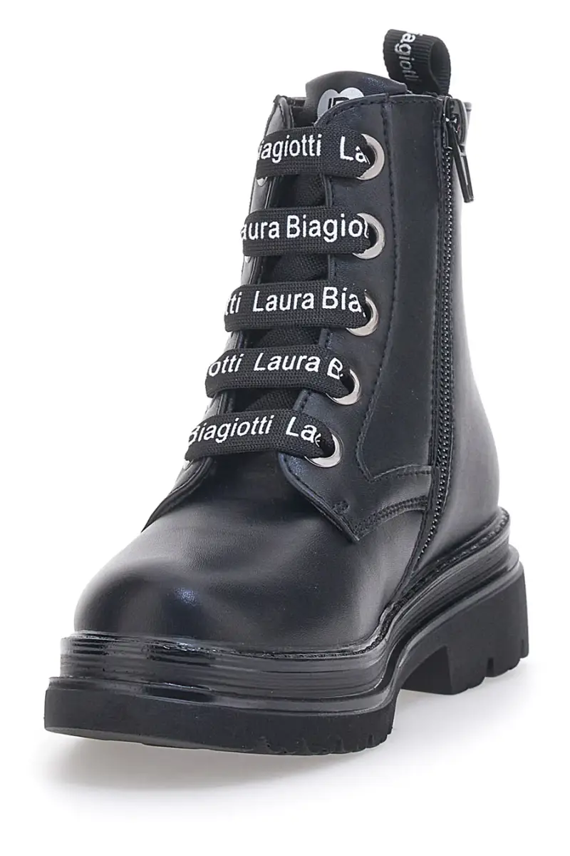 Anfibi Neri Laura Biagiotti 8652 [NERO] miniatura 3