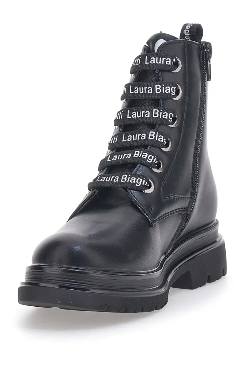 Anfibi Neri Laura Biagiotti 8652 [NERO] miniatura 3