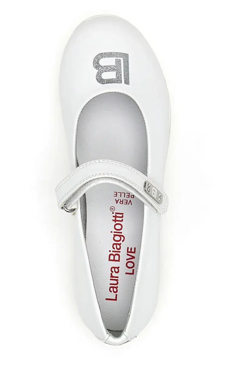 Laura Biagiotti Ballerine Bianco 3551453 miniatura 5