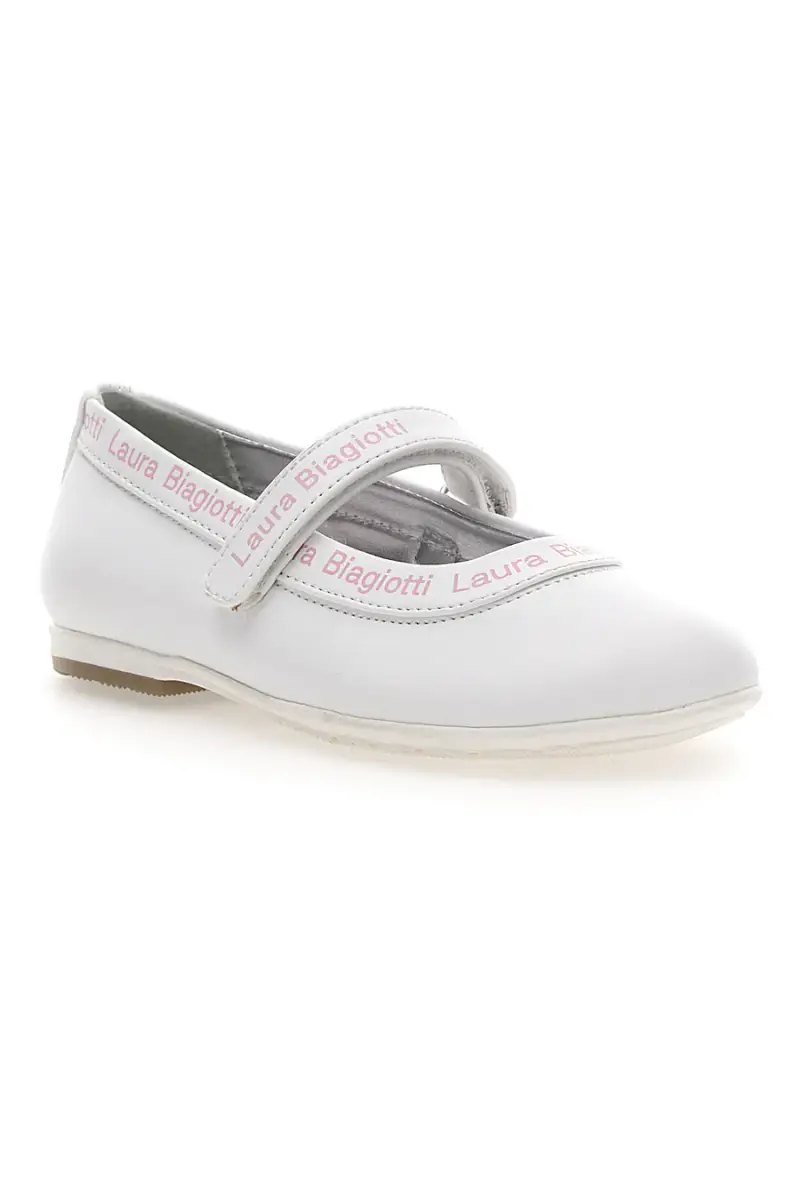 Laura Biagiotti Ballerine Bianco 3551454 miniatura 2