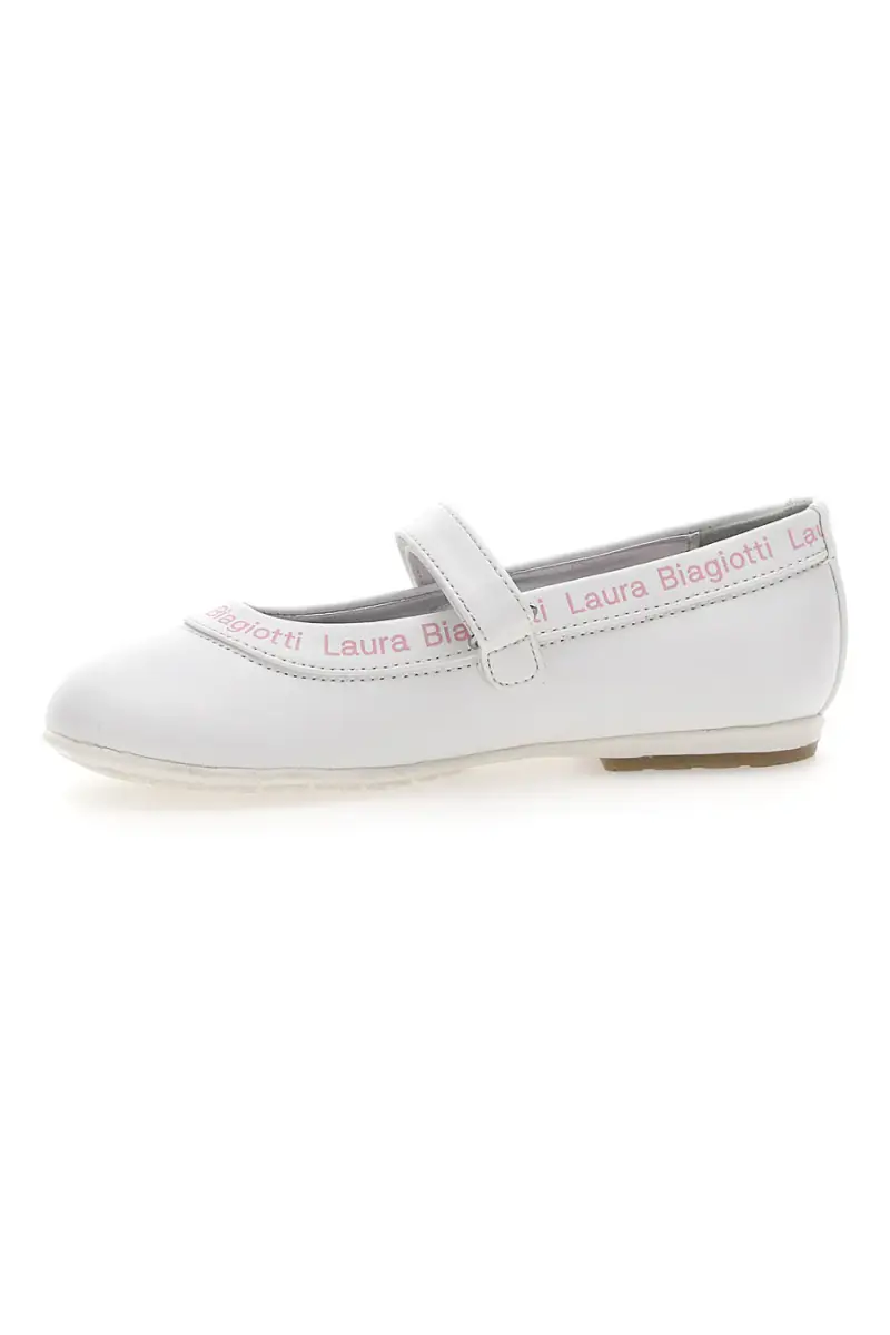 Laura Biagiotti Ballerine Bianco 3551454 miniatura 3