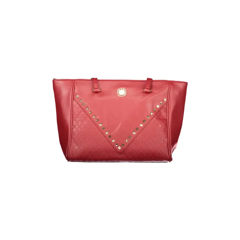 Borsa a Spalla Donna Rossa Logo Rosso