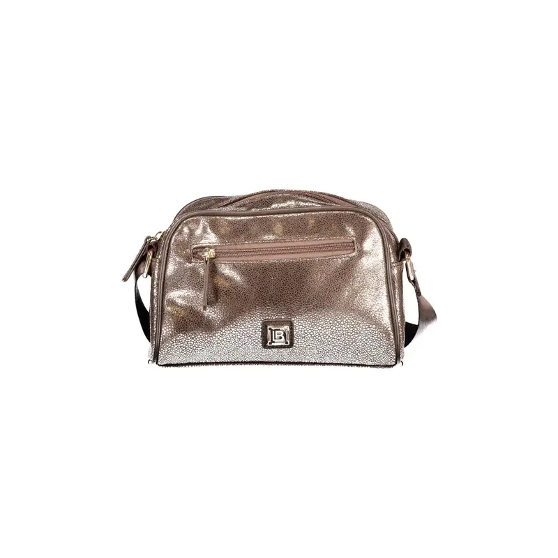 Borsa a Tracolla Donna Bronzo Logo