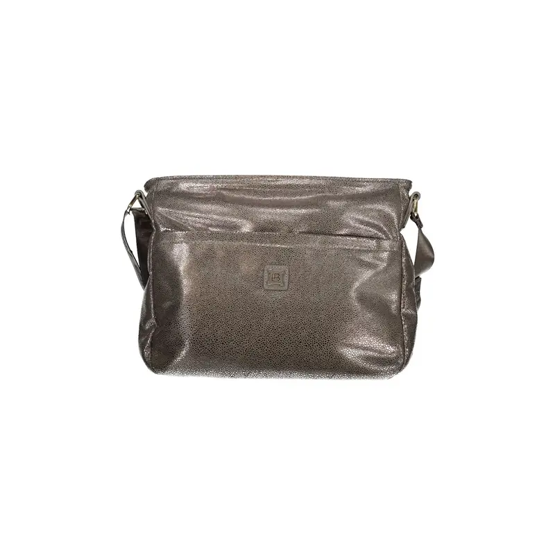 Borsa a Tracolla Donna Grigia Logo Grigio