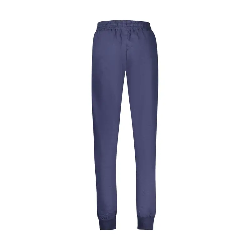 Camicia Pantalone Tuta Lungo Donna Blu Stampa miniatura 2