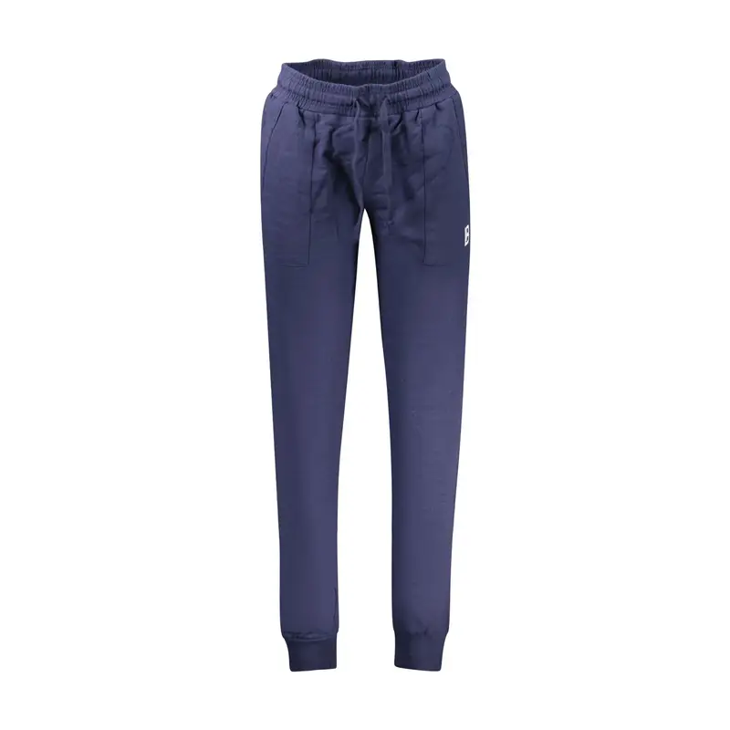 Camicia Pantalone Tuta Lungo Donna Blu Stampa
