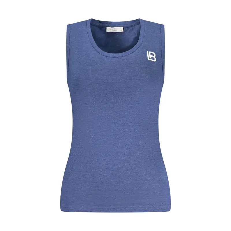 Canotta Donna Blu Stampa Logo