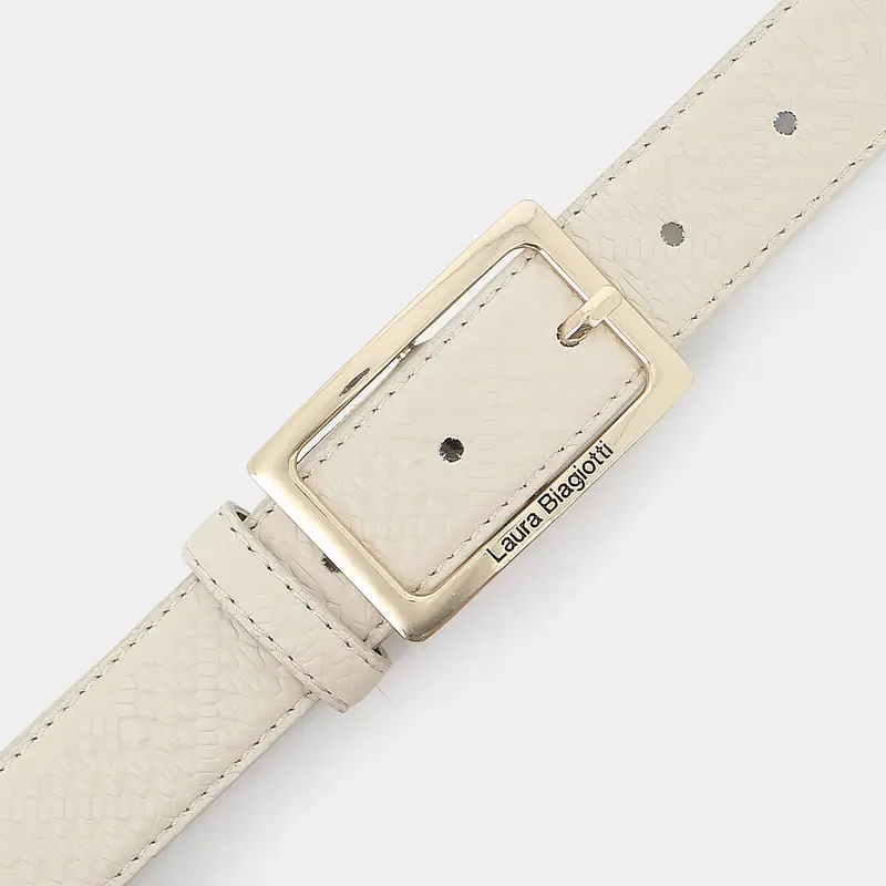 Laura Biagiotti Cinture Donna Beige 2963653 miniatura 2