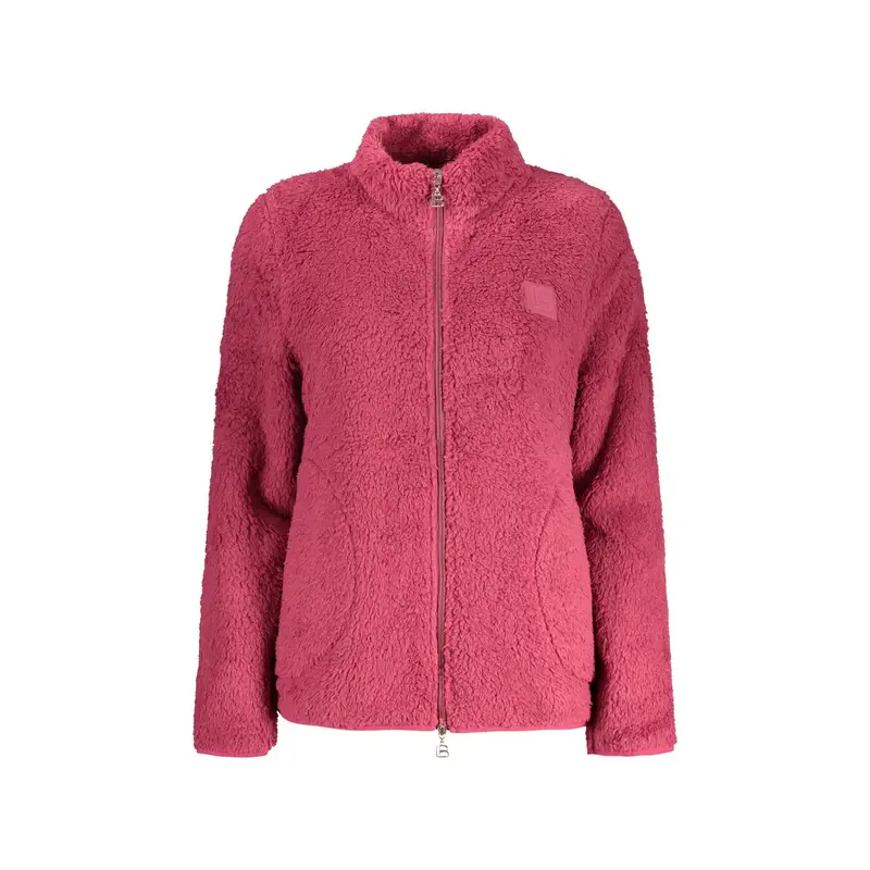 Felpa Maniche Lunghe Donna Viola Zip