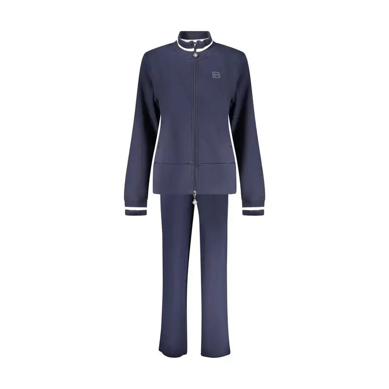 Felpa Tuta Sportiva Donna Blu Full Zip