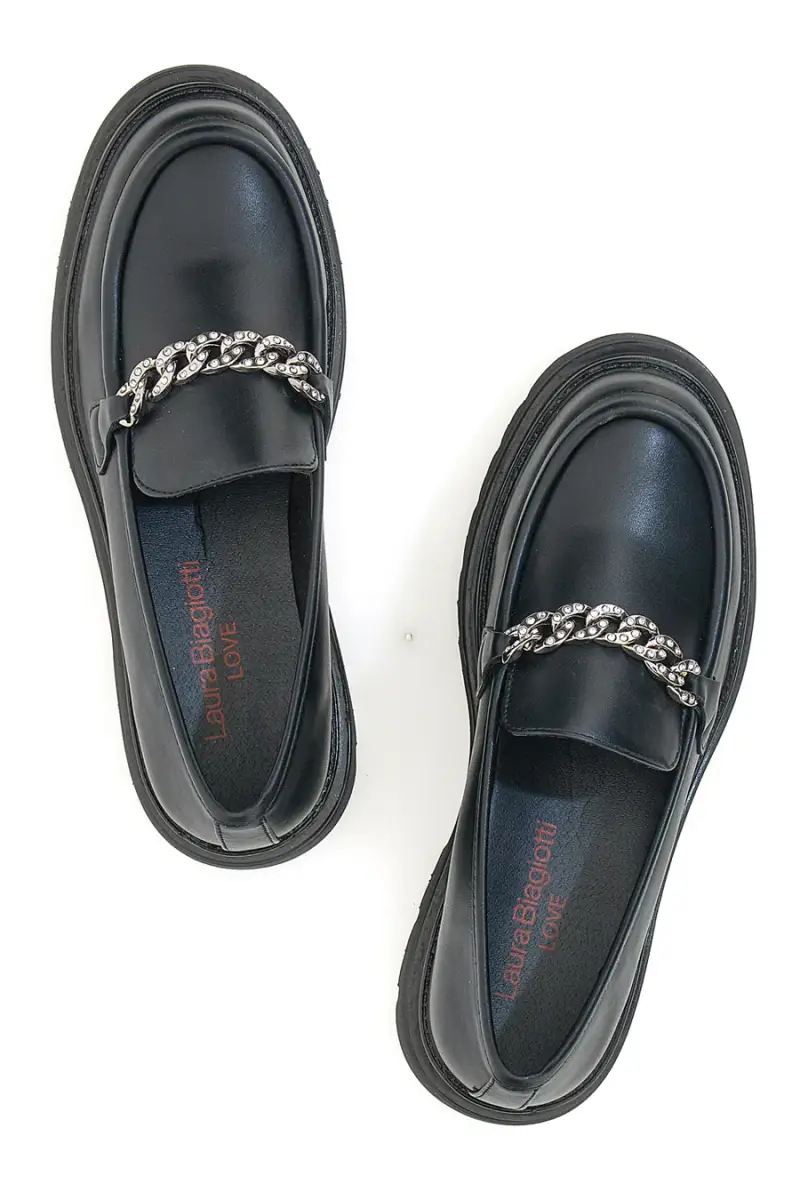 Mocassino Nero Laura Biagiotti 15667 [NERO] miniatura 5